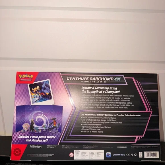 POKEMON TCG Cynthia's Garchomp EX Premium Collection Box is available for  purchase on au PAY Market - Imported Goods Online Store Co.Ltd. | au PAY  Market - Online Shopping Site